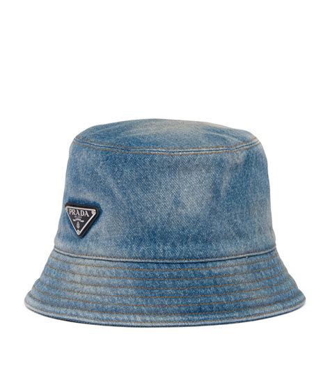 prada bucket jat|prada denim bucket hat.